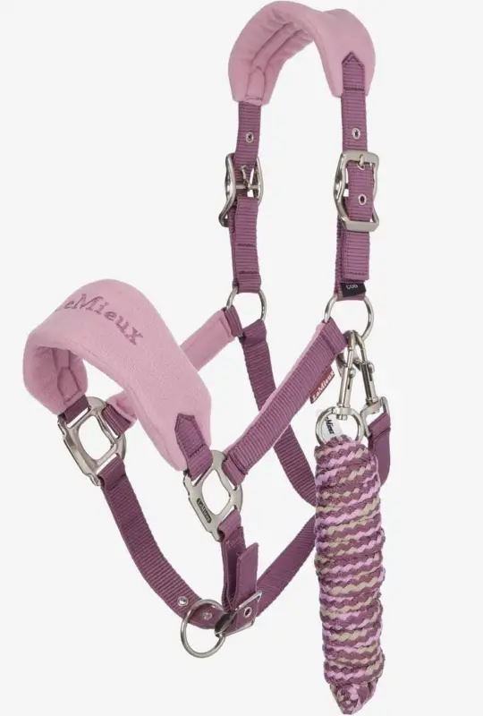 LeMieux Vogue Halfter und Führstrick Mallow, Cob = Vollblut Preis Gesenkt