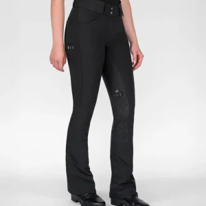 Beliebt ELT Jodhpur Reithose Comfort Ride Silikon schwarz, 36