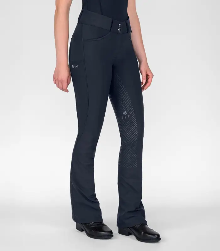 ELT Jodhpur Reithose Comfort Ride Silikon tiefblau, 40 Neue Kollektion
