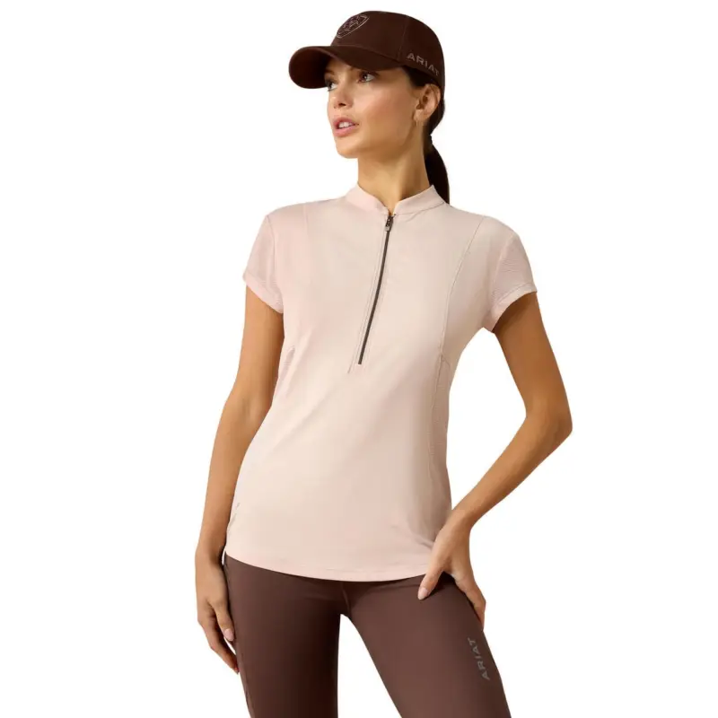 ARIAT Breathe 1/2 Zip Baselayer sepia rose, L Top-Seller