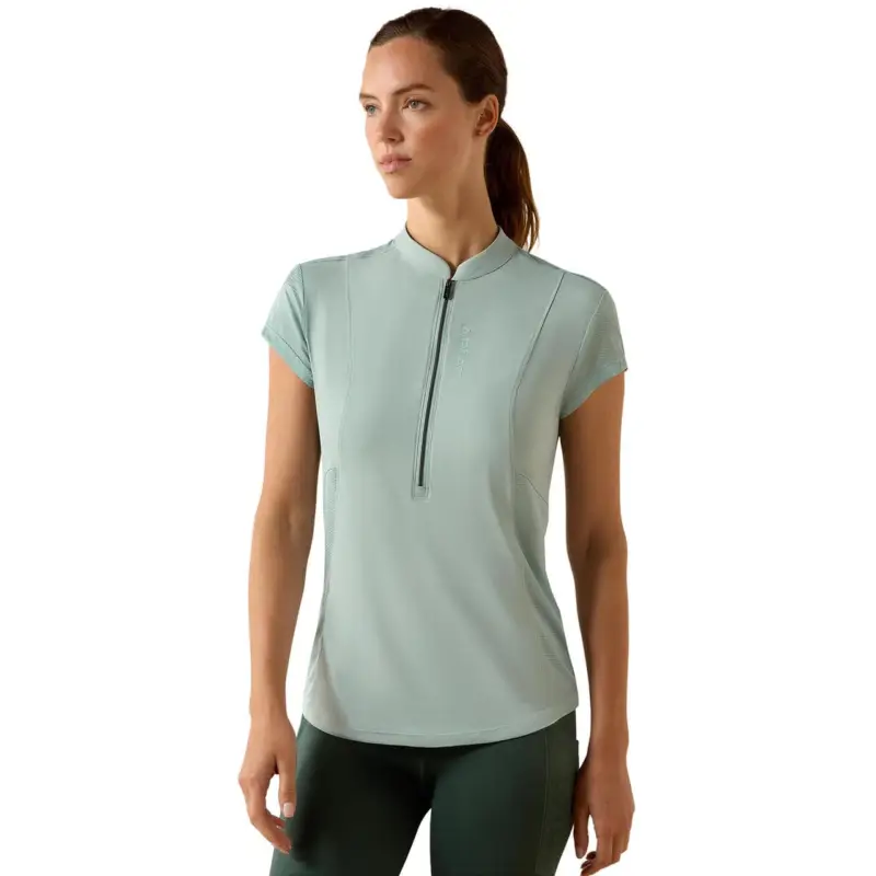ARIAT Breathe 1/2 Zip Baselayer blue surf, XS Jetzt Kaufen