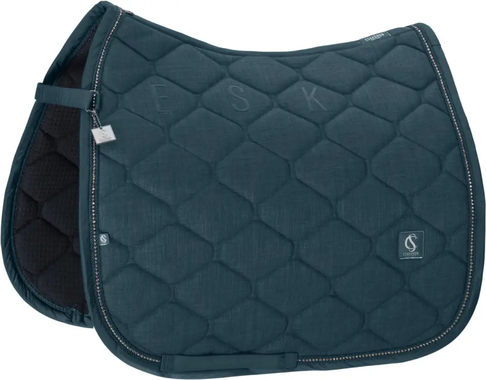 Eskadron Schabracke BOUCLÉ CRYSTAL ocean, DL Bestpreis