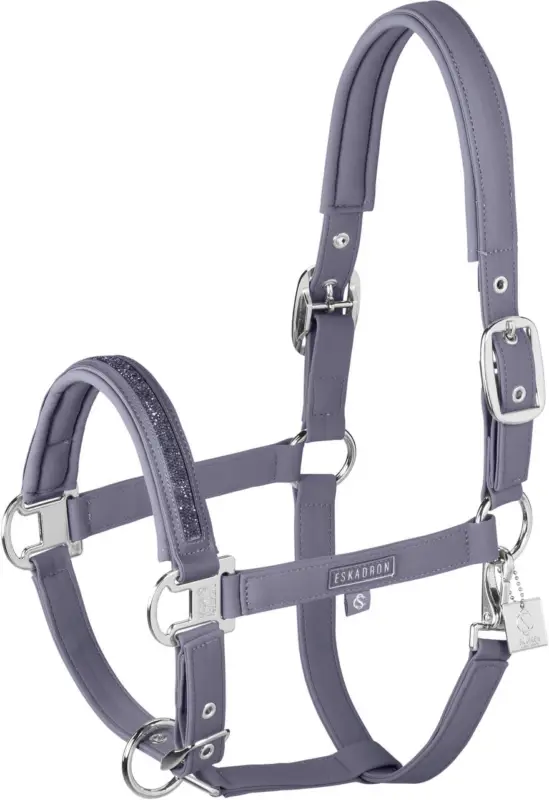 Eskadron Halfter SOFTSHELL JEWEL DOUBLE PIN orchid, P2 Schnäppchen