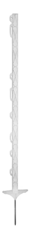 AKO Kunststoffpfahl TITAN 110cm, weiß - 5 ST Geprüft