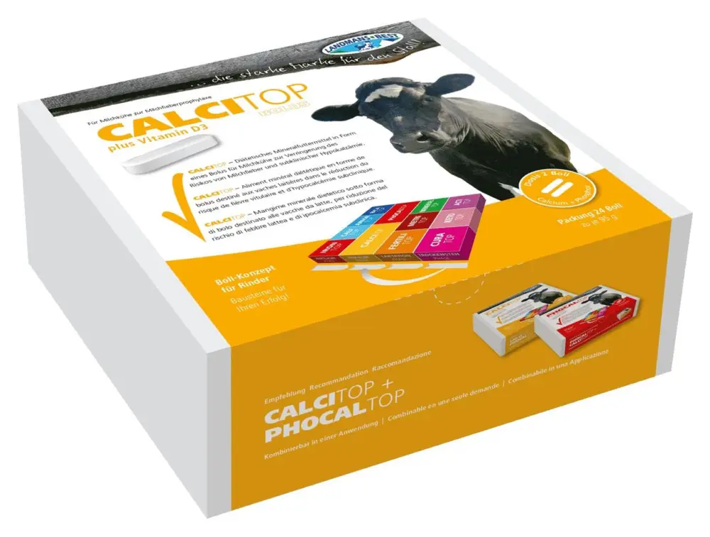 Mega-Angebot Landmans Best CALCITOP Calcium Bolus 24 Boli à 95 g