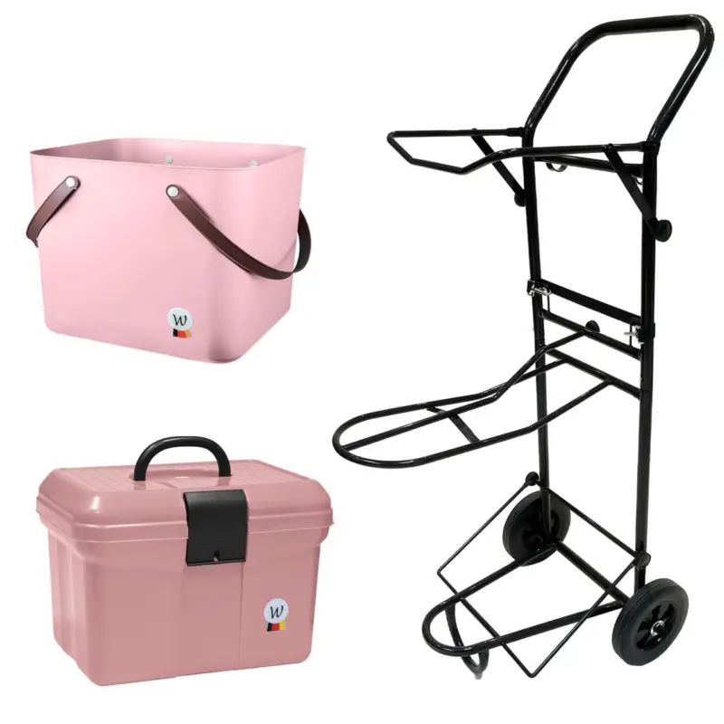 Waldhausen Stall-Carry Komplett-Set linnea rosa Sichere Zahlung
