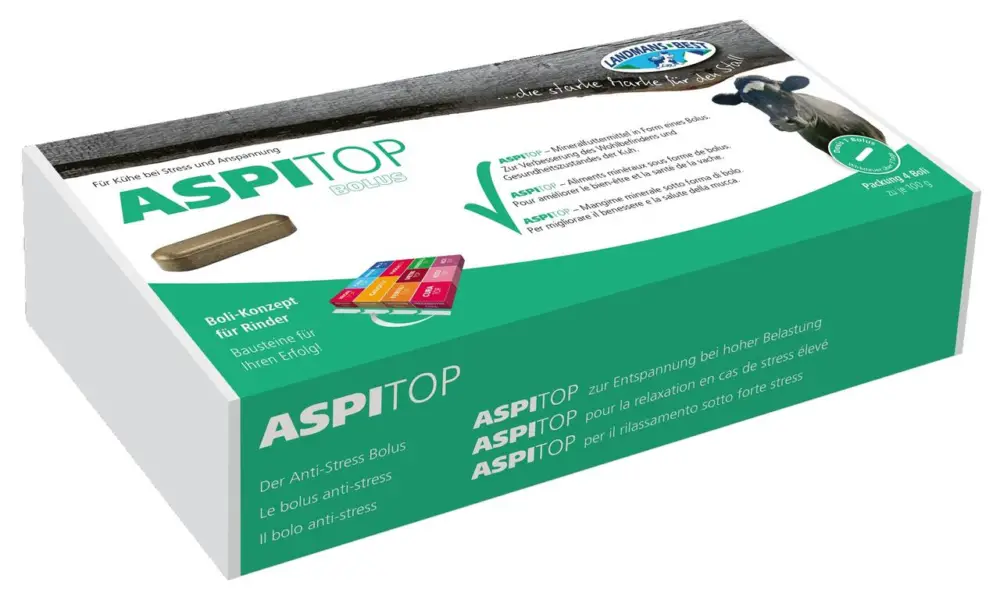 Sonderaktion Landmans Best ASPITOP Anti-Stress Bolus 4 Boli à 100g