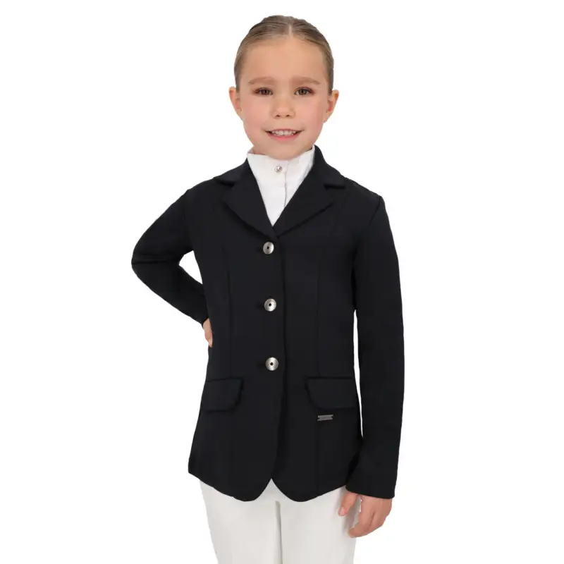 Abverkauf Q-Essentials Turniersakko Robin Junior schwarz, 176