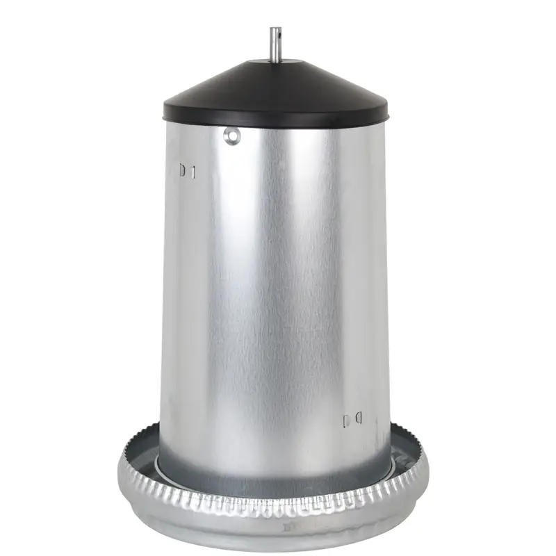 Sofort Bestellen Geflügel-Futterautomat, 18kg, verzinkt, mit Deckel