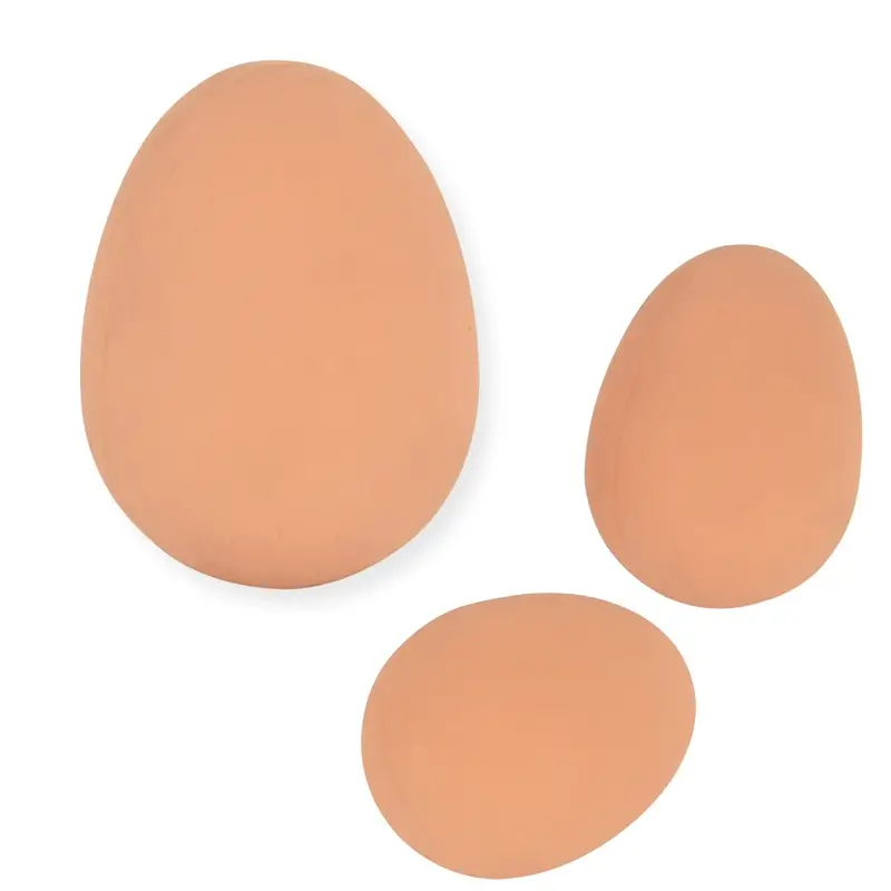 Kracherpreis OLBA Gummi-Ei für Legehühner, 56 x 44mm, braun
