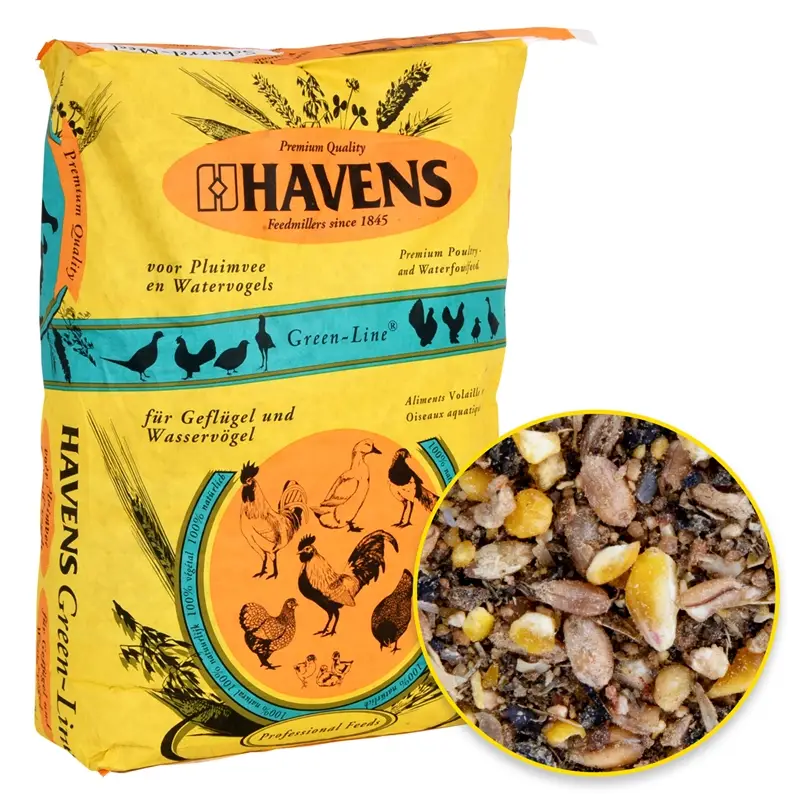 Begrenztes Angebot HAVENS "SCHARREL-MEHL", Legefutter für Geflügel, Fasane, Wasservögel, 25kg