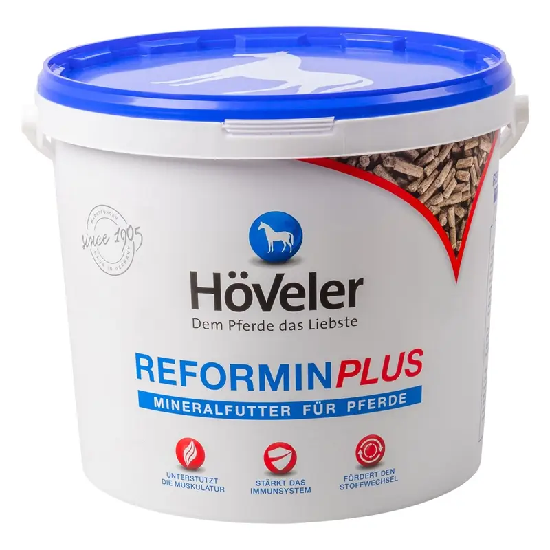 Wochenendangebot Höveler "REFORMINPLUS", vitaminiertes Mineralfutter für Pferde, 10kg Eimer