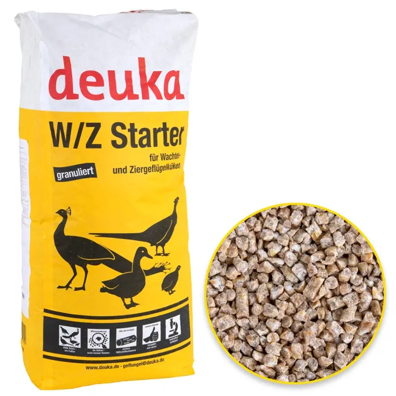 Online Kaufen Deuka W/Z Starter granuliert, Futter für Wachtel- und Ziergeflügelküken, 25kg
