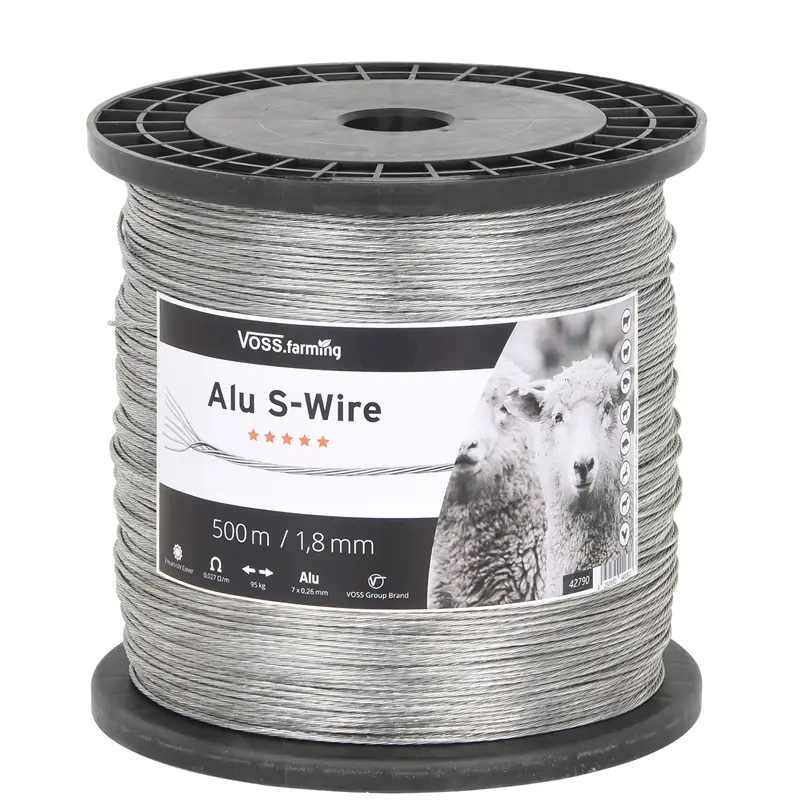 VOSS.farming - Aluminiumdraht, Alu S-Wire, 500m, Ø 1,8mm Jetzt Bestellen