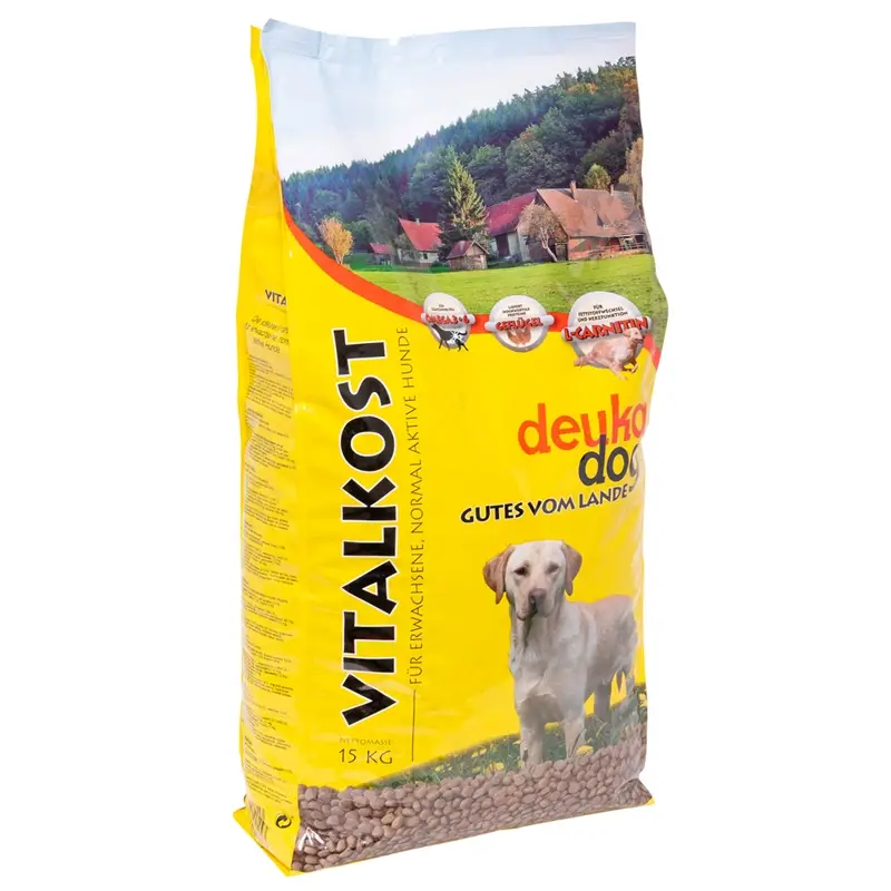 deuka dog Vitalkost - Hundefutter für erwachsene Hunde mit L-Carnitin, 15kg Nur Heute