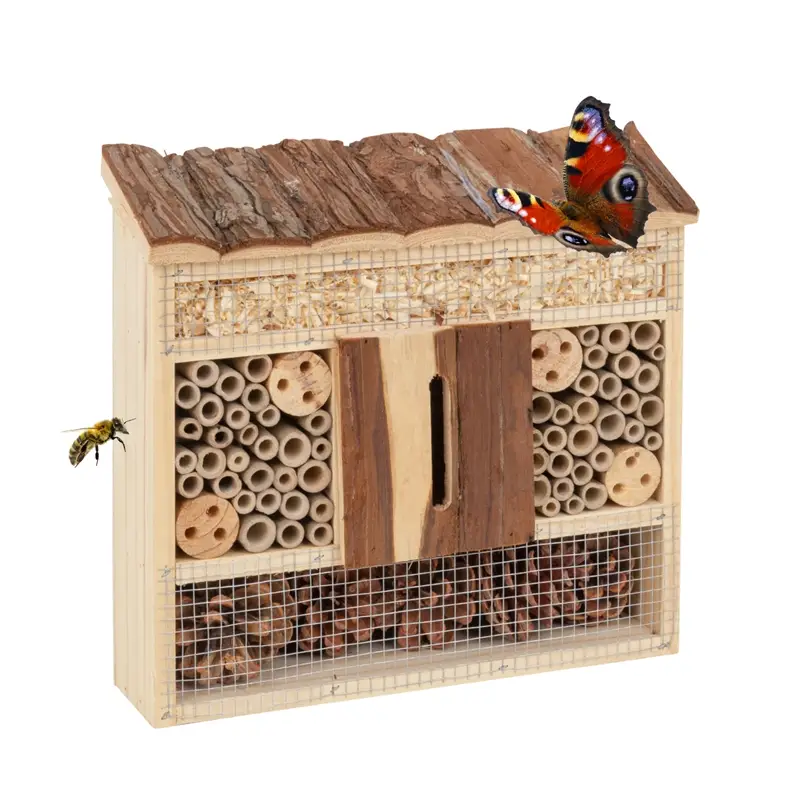 Abverkauf Insektenschutz-Haus, Insektenhotel, 29 x 8 x 28cm