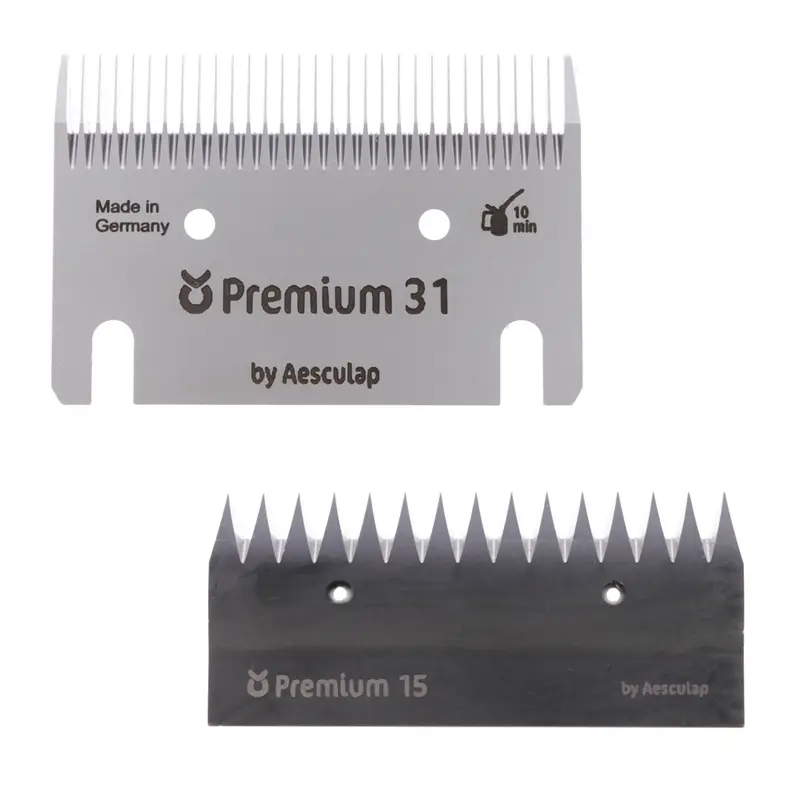 Kerbl Schermesser-Set "Premium" (31/15 Zähne) Ausverkauf