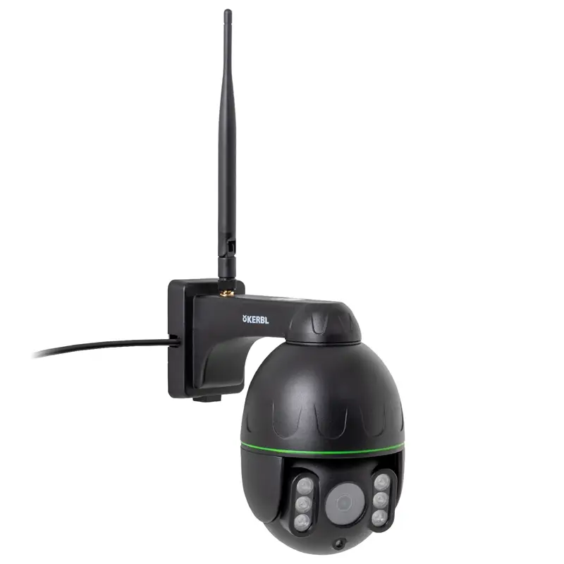 B-Ware: Kerbl IPCam 360° FHD mini Internet-Stall-Kamera mit Zoom - Überwachungskamera Stall, Haus & Highlight