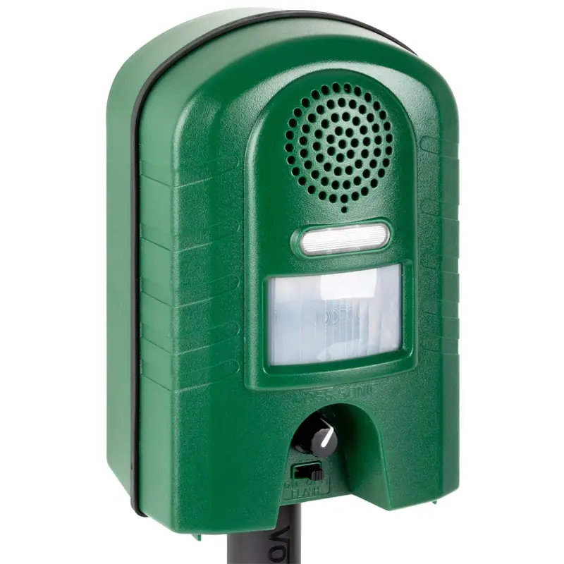 B-Ware: VOSS.sonic 2800 Ultraschall Abwehr (inkl. Blitzlicht) Katzenabwehr, Hundeabwehr, Marderabweh Ausverkauf