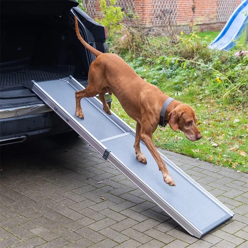 Teleskop-Hunderampe - Auto-Einstiegshilfe für Hunde, Alu Bestseller