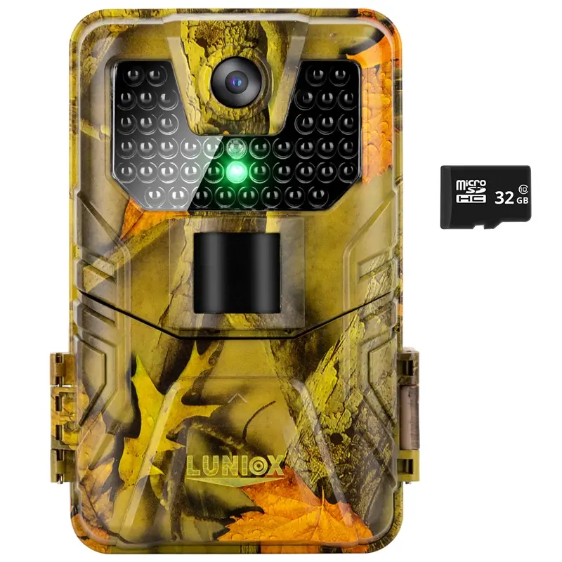 Wildkamera "LUNIOX VC36", Fotofalle 36MP + HD Video, inkl. 32GB SD Karte Solange Der Vorrat Reicht