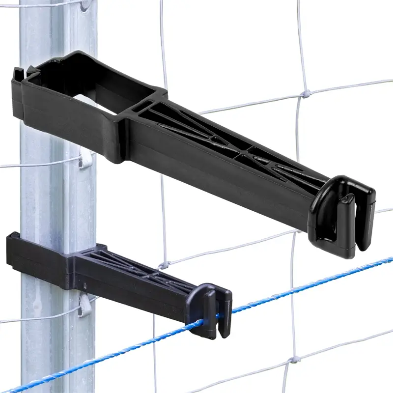 10x VOSS.farming Abstandsisolator für Z-Profilpfosten, schwarz Top-Angebot
