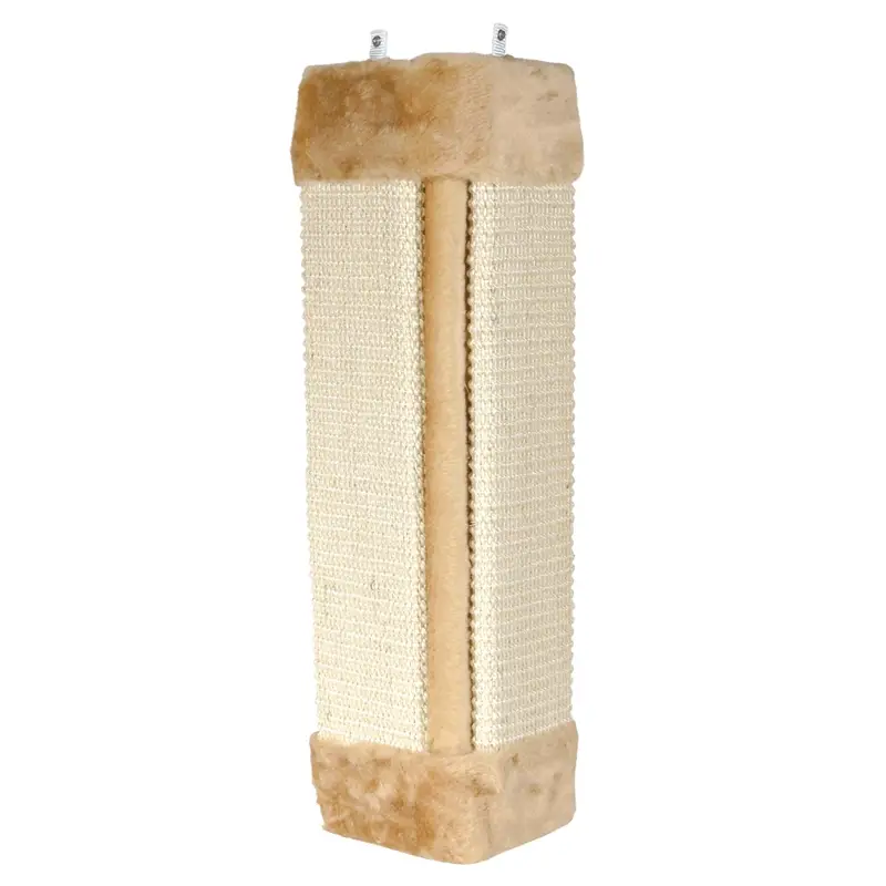 Top-Preis Katzen-Kratzbrett für Zimmerecken, Sisalteppich, 23x49cm, natur/beige