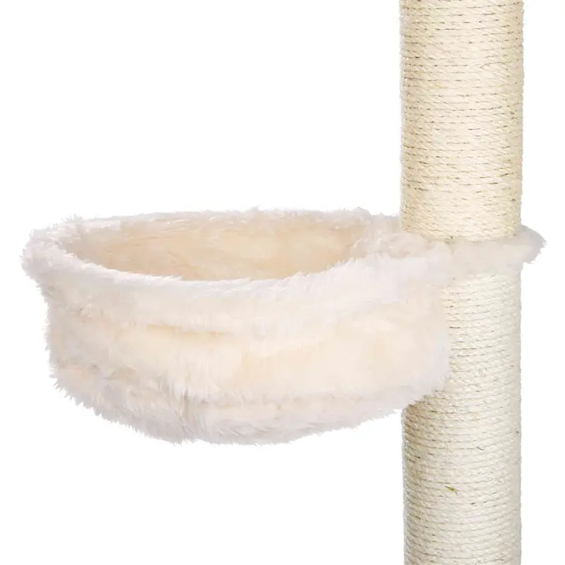 Katzen Kuschelsack für Kratzbäume, Kratzbaum Ersatzteil, Ø 38cm, creme Abverkauf