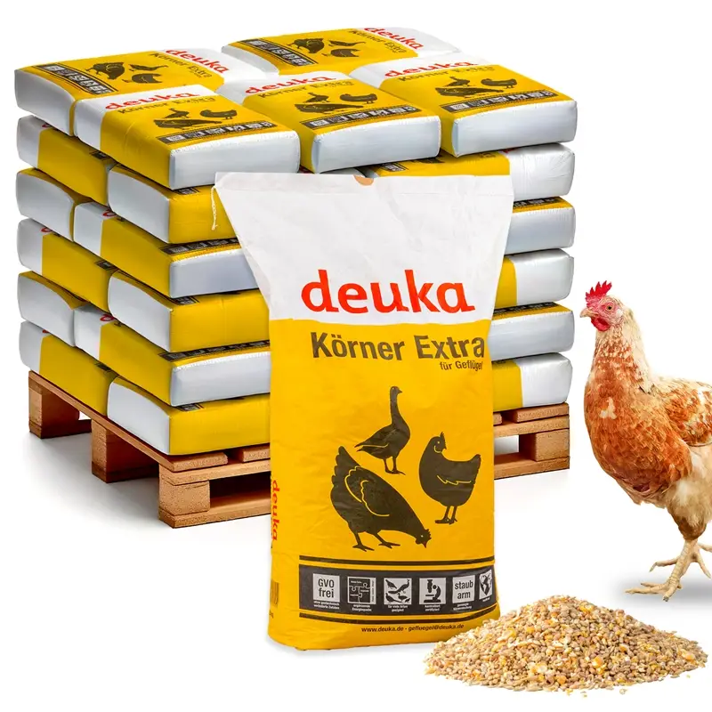 Ausverkauf Palette Deuka Körner Extra, Geflügelfutter 30 x 25kg