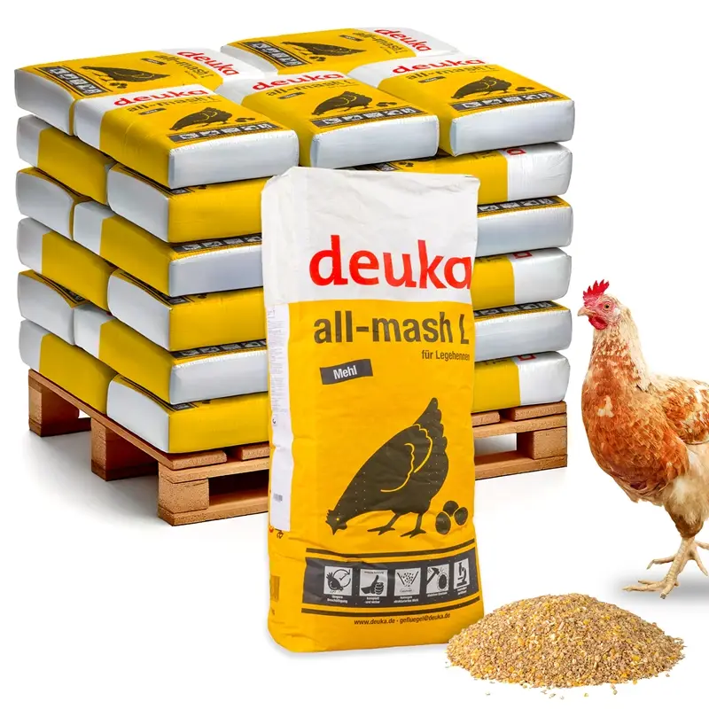 Palette Deuka all-mash L Mehl, Legehennenfutter 30 x 25kg Sonderaktion