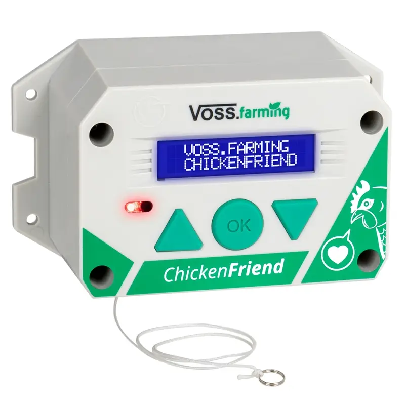 B-Ware: VOSS.farming "ChickenFriend" - Steuerung automatische Hühnertür, Hühnerklappe Direkt Vom Hersteller