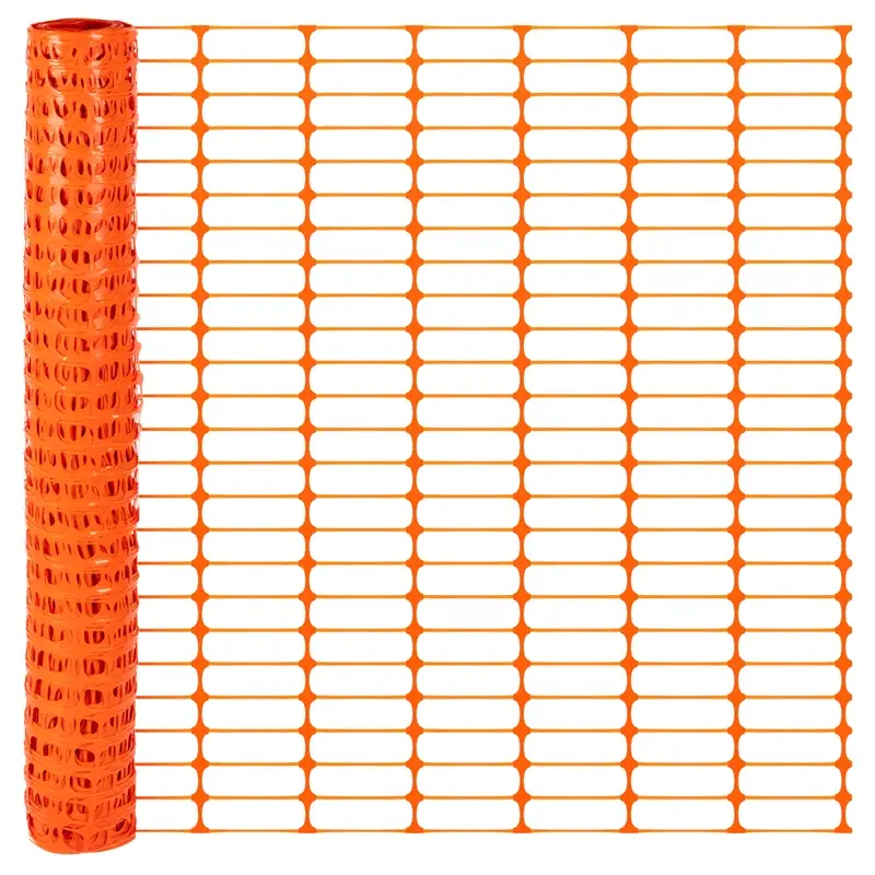 50m VOSS.farming "PowerOFF" Classic Begrenzungszaun, Höhe 120cm - 120x40mm, orange Wochenendangebot