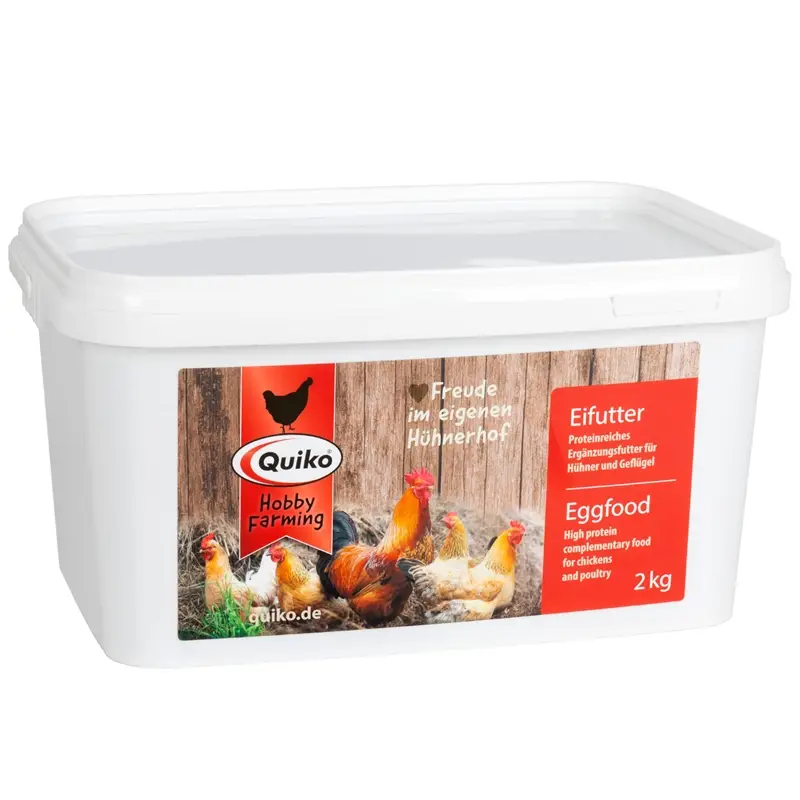 Mega-Angebot Quiko Hobby Farming Eifutter, proteinreiches Ergänzungsfutter für Hühner und Geflügel, 2kg