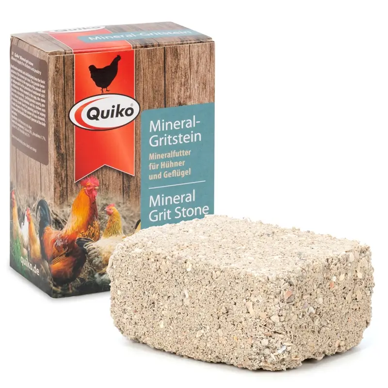 Quiko Hobby Farming Mineral-Gritstein - Mineralfutter für Hühner und Geflügel, 900g Knallerangebot