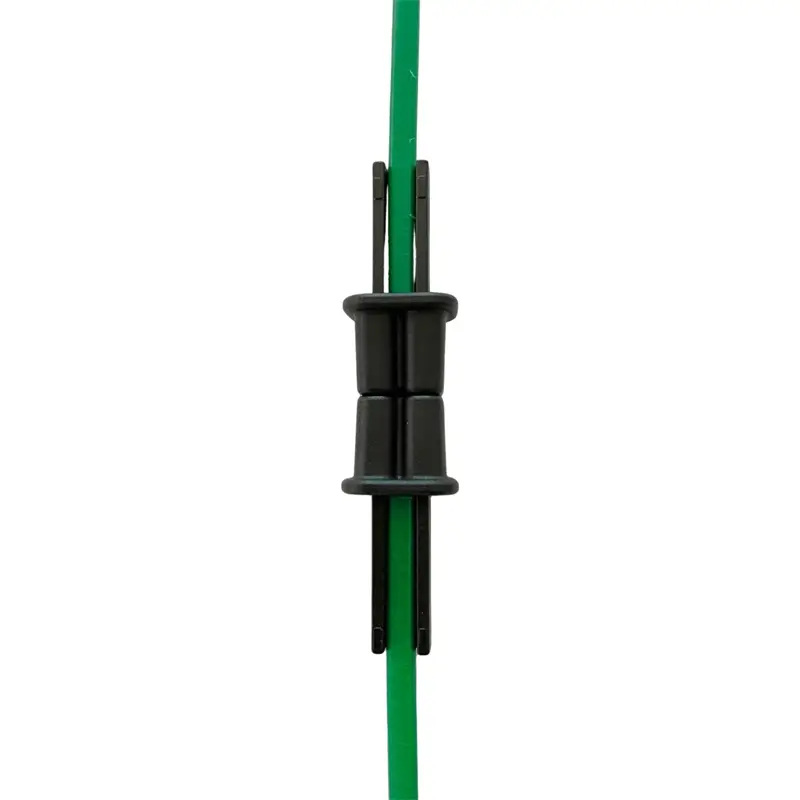 10x "Litzclip" Vertikalstrebenverbinder zur Weidezaunnetz-Reparatur für starre Streben Top-Angebot