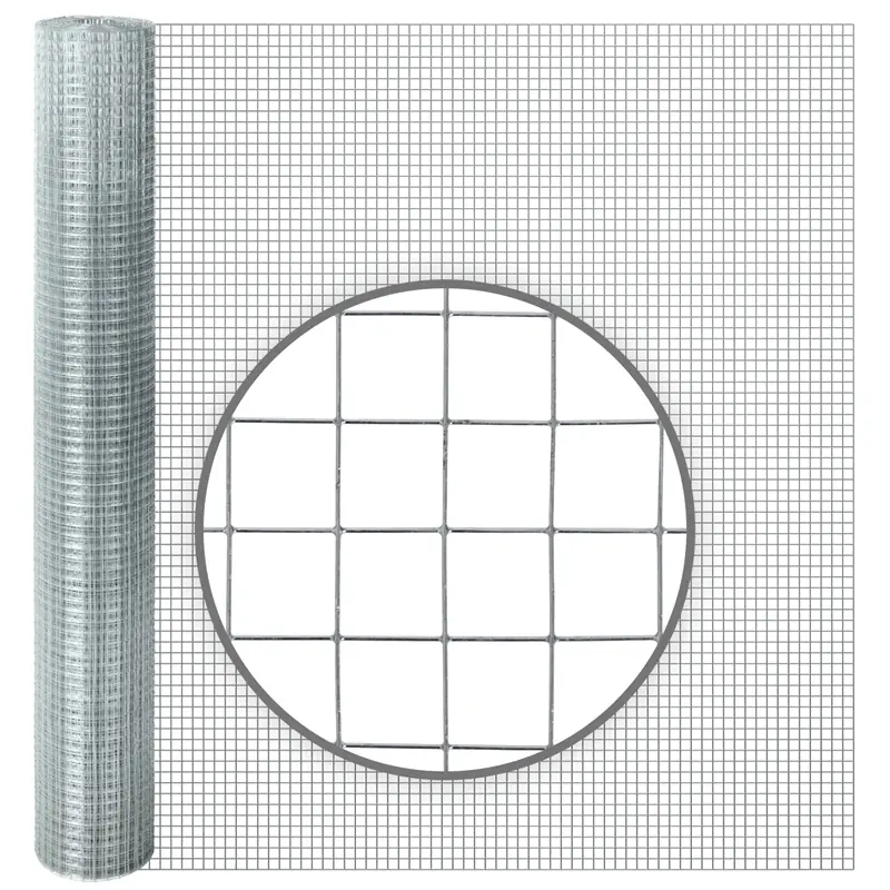 B-Ware: 10m VOSS.farming Volierendraht, Drahtgitter, Höhe 100cm - 12,7x12,7x0,65mm, verzinkt Sonderaktion