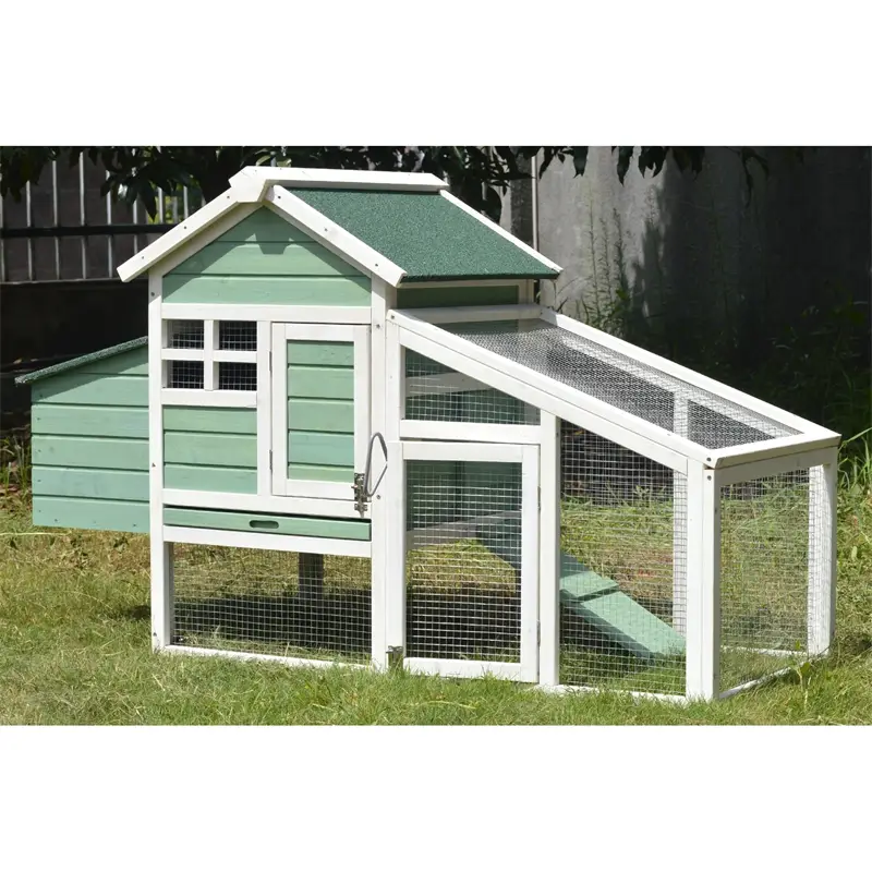 B-Ware: VOSS.farming Hühnerstall mit Freilaufgehege "Steffi", 1500 x 930 x 660mm Direkt Vom Hersteller