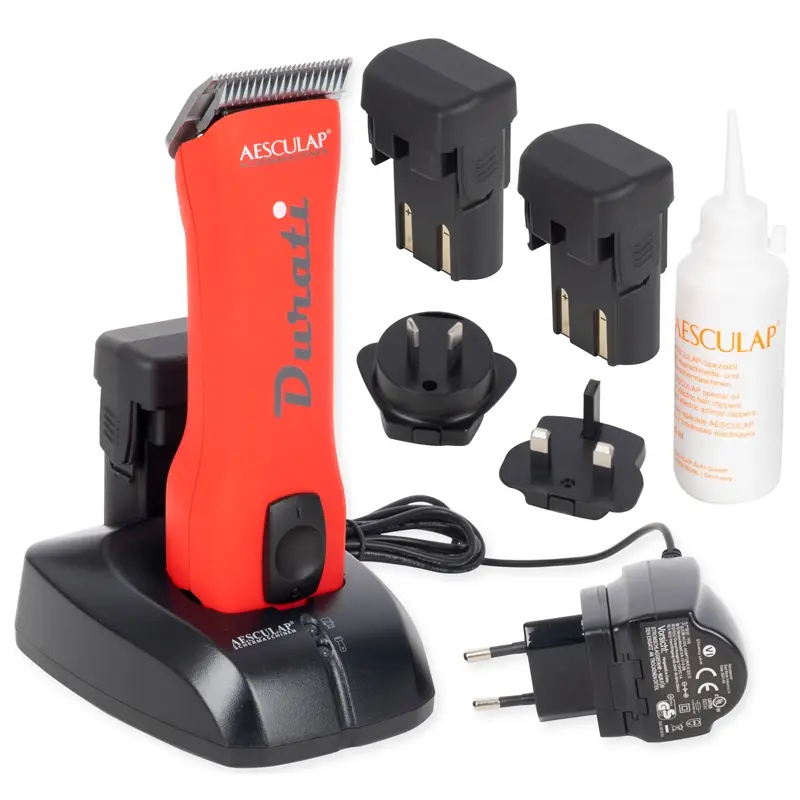Bestseller B-Ware: Aesculap Akku-Schermaschine "Durati" für Pferd & Pony, mit 2x Akku