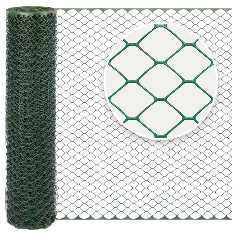 Direkt Vom Hersteller B-Ware: 25m VOSS.farming "PowerOFF" Premium Begrenzungszaun, Höhe 120cm - 50x50mm, grün