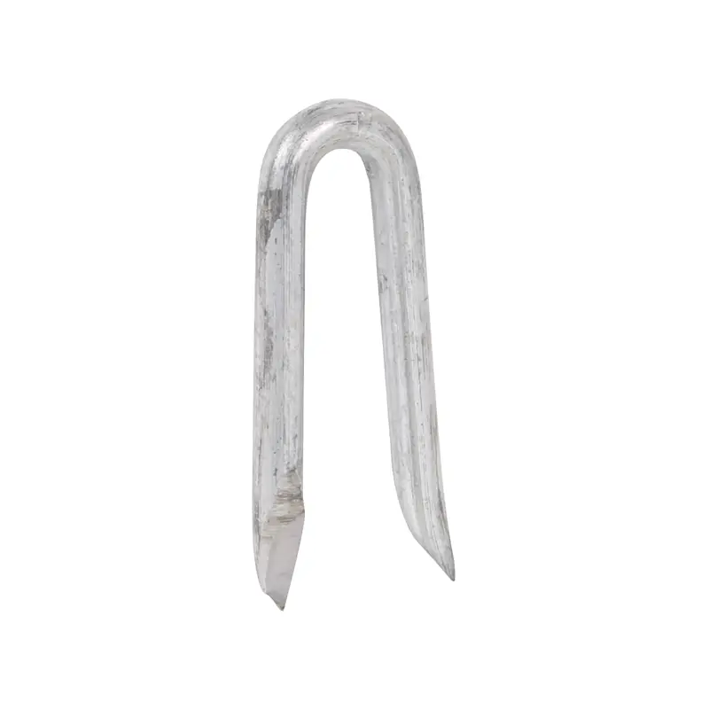 Sale B-Ware: VOSS.farming Krampen, Drahtschlaufen, verzinkt, 3,8 x 35mm, 5kg