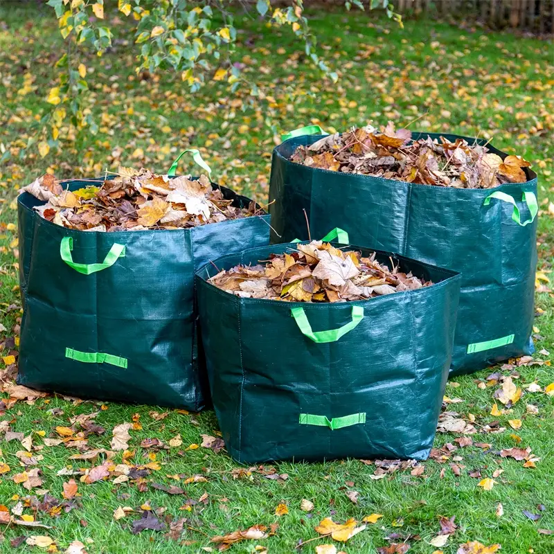 B-Ware: 3xGarten-Abfallsack, Laubsack, Garten Bag, 70 Liter + 105 Liter + 175 Liter Preis Gesenkt