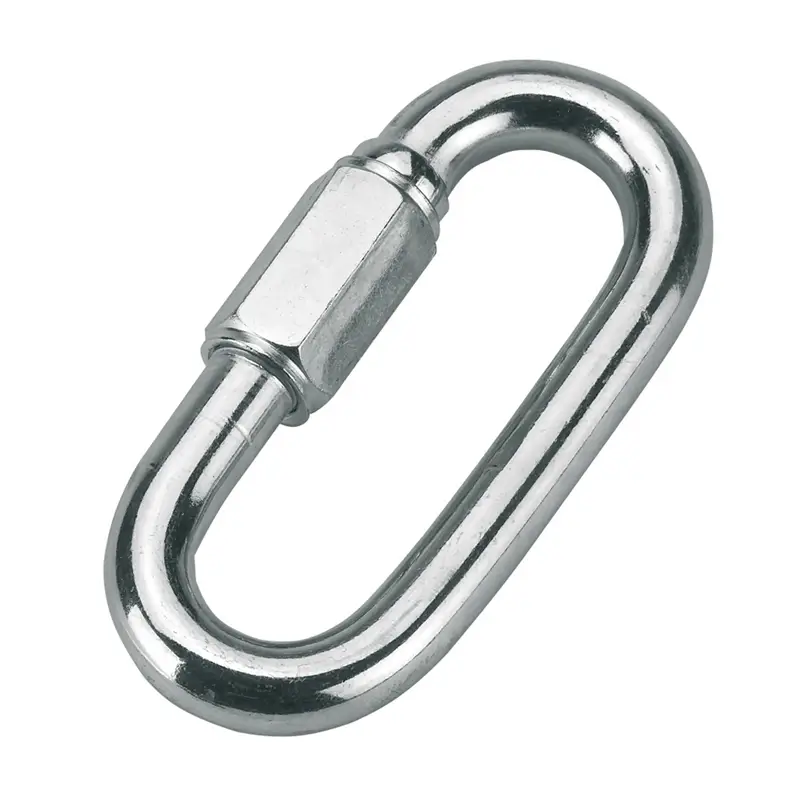 VOSS.farming Oval Schraubglied, verzinkt - Schraub-Verbinder, Ketten-Verbinder, 6mm Günstig