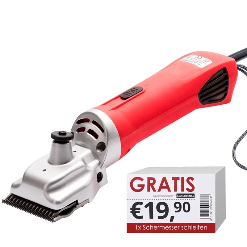 B-Ware: VOSS.farming profiCUT Rinder Schermaschine (rot) Jetzt Bestellen
