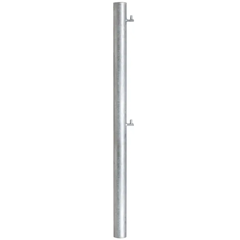 B-Ware: VOSS.farming Stahl-Torpfosten mit Kloben für Weidetor, verzinkt - Toraufhängung, 200cm Letzte Chance
