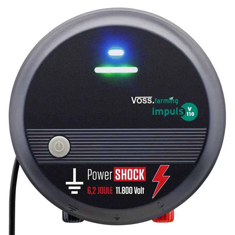 VOSS.farming "impuls V110" - 230V Weidezaungerät, leistungsstark, für lange Zäune Must-Have