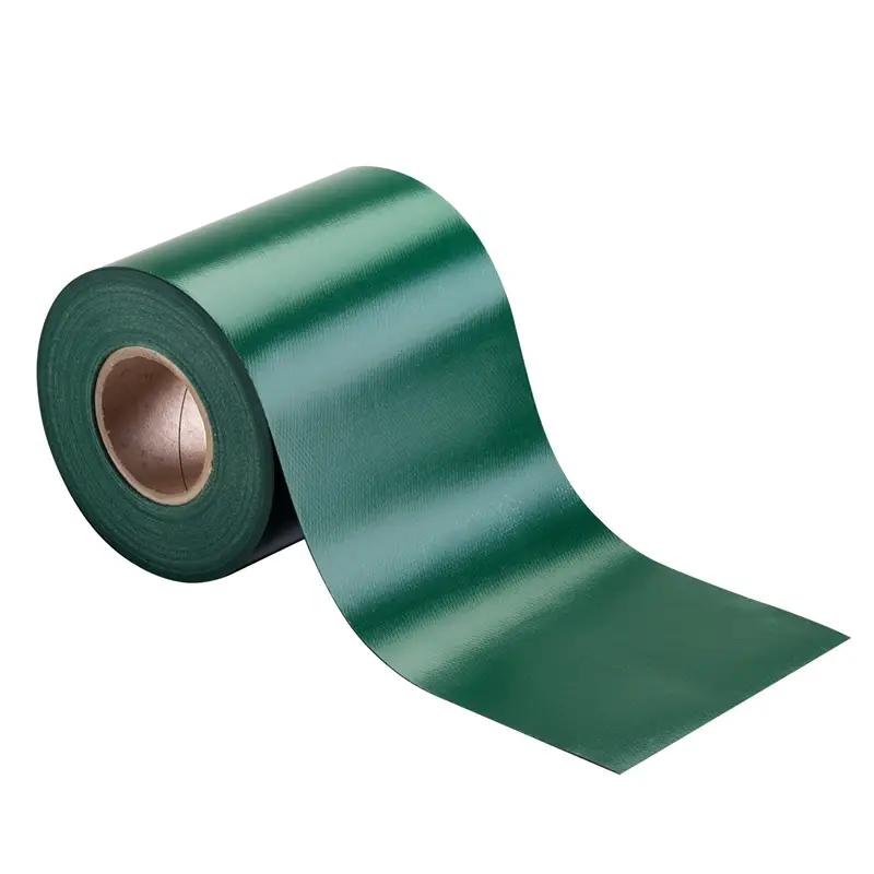 Ausverkauf VOSS.garden Sichtschutzstreifen für Doppelstabmattenzaun 35m, grün - 19cm, 0,7mm stark