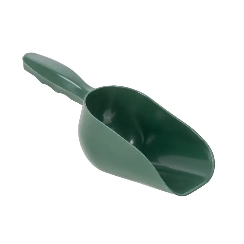 Kunststoff Futterschaufel, grün, ca. 250g Billig