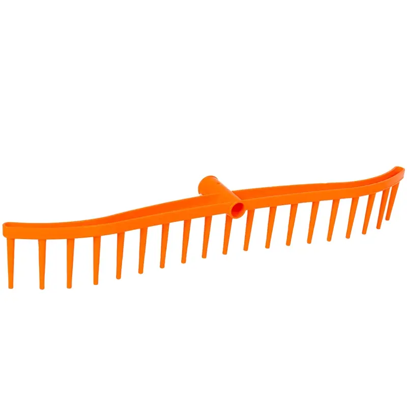 Rechen für Laub, Heu und Rasen - Laubrechen Rasenrechen Heurechen 60cm, Kunststoff Top-Angebot