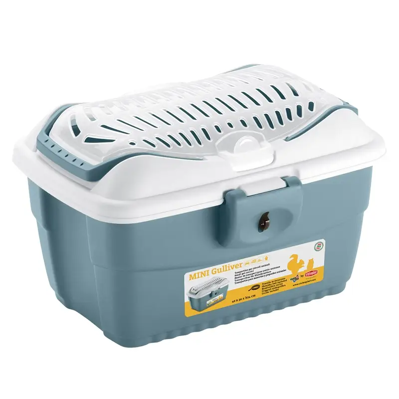 Kleintier-Transportbox Mini Gulliver, Kaninchen-Transportbox, 40x30x24cm Nur Für Kurze Zeit
