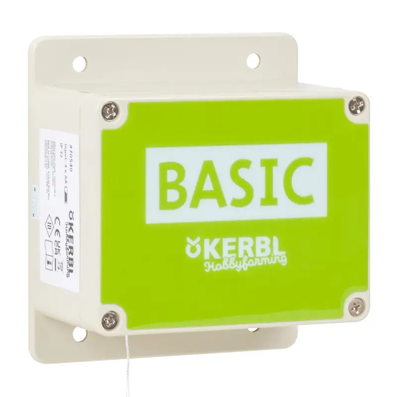 B-Ware: Kerbl automatische Hühnerklappe Basic, elektrische Hühnertür Neu Im Sortiment
